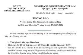 Thông báo điểm danh