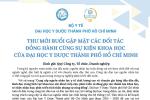THƯ MỜI BUỔI GẶP MẶT CÁC ĐỐI TÁC ĐỒNG HÀNH CÙNG SỰ KIỆN KHOA HỌC CỦA ĐẠI HỌC Y DƯỢC THÀNH PHỐ HỒ CHÍ MINH